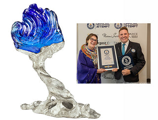 703-Carat ‘L’Heure Bleu’ Carving Earns Guinness Record for Largest Cut Tanzanite