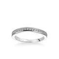 Carina Contemporary Channel Set Diamond Wedding Band