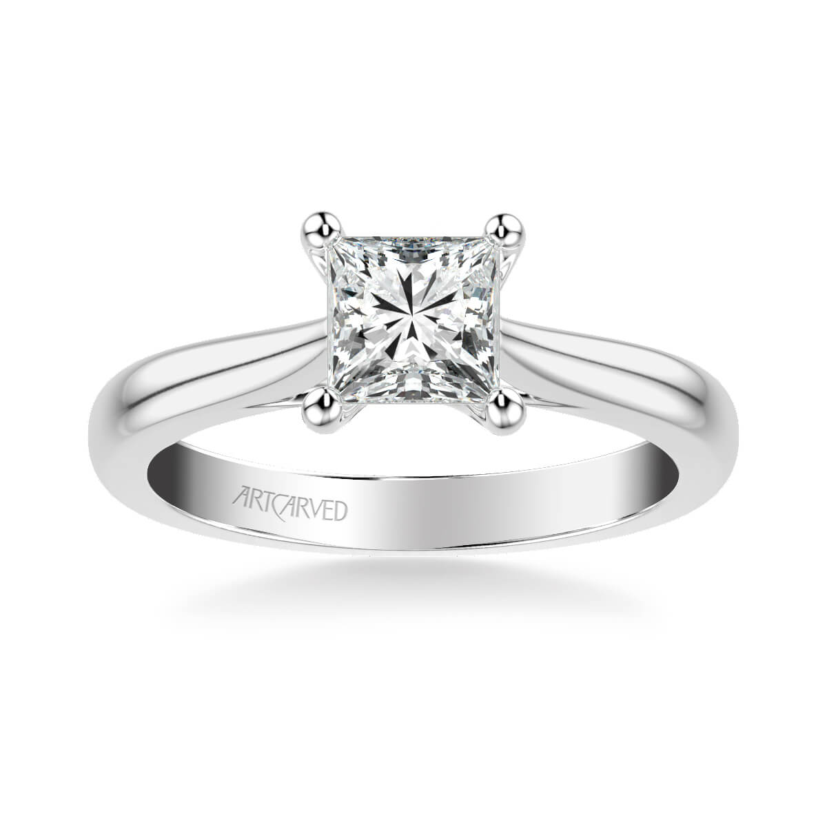 Lindsey Classic Solitaire Diamond Engagement Ring