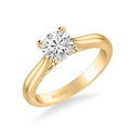 Lindsey Classic Solitaire Diamond Engagement Ring