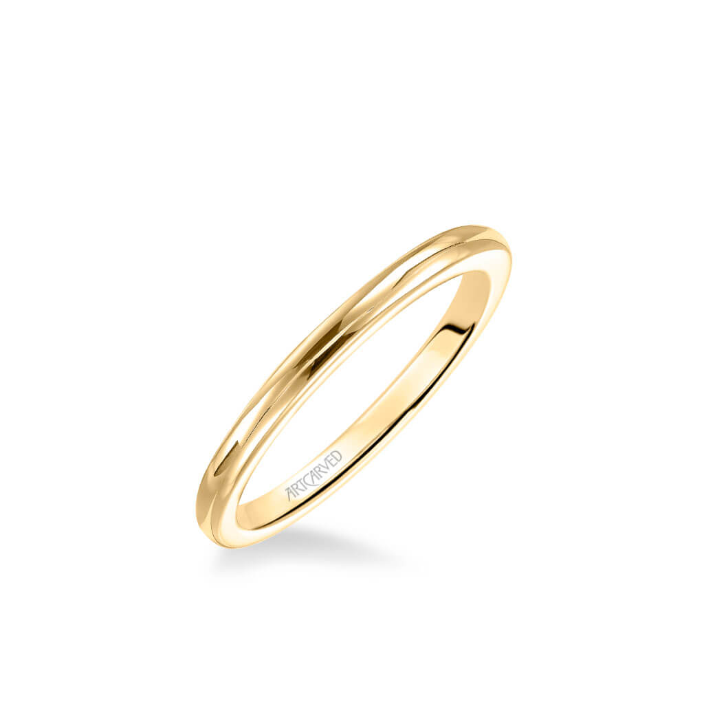 Lindsey Classic Polished Wedding Band