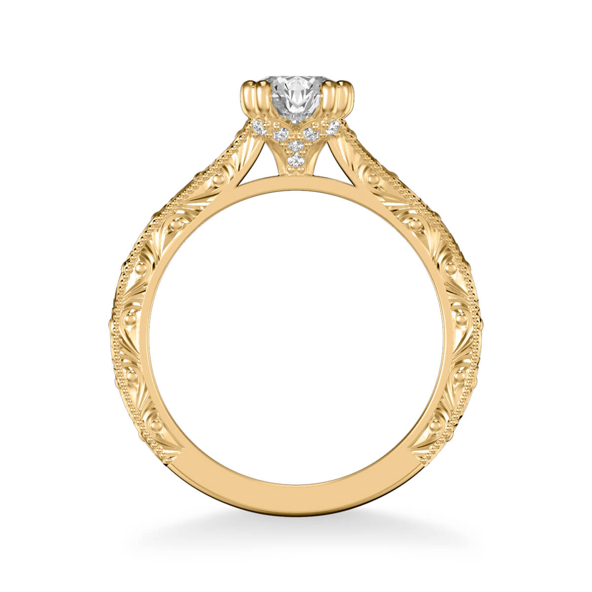 Bernadette Vintage Solitaire Engagement Ring