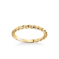 Jolie Contemporary Polished Rope Wedding Band