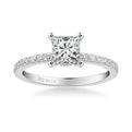 Sybil Classic Side Stone Diamond Engagement Ring