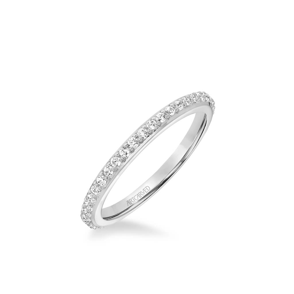 Evangeline Classic Diamond Wedding Band