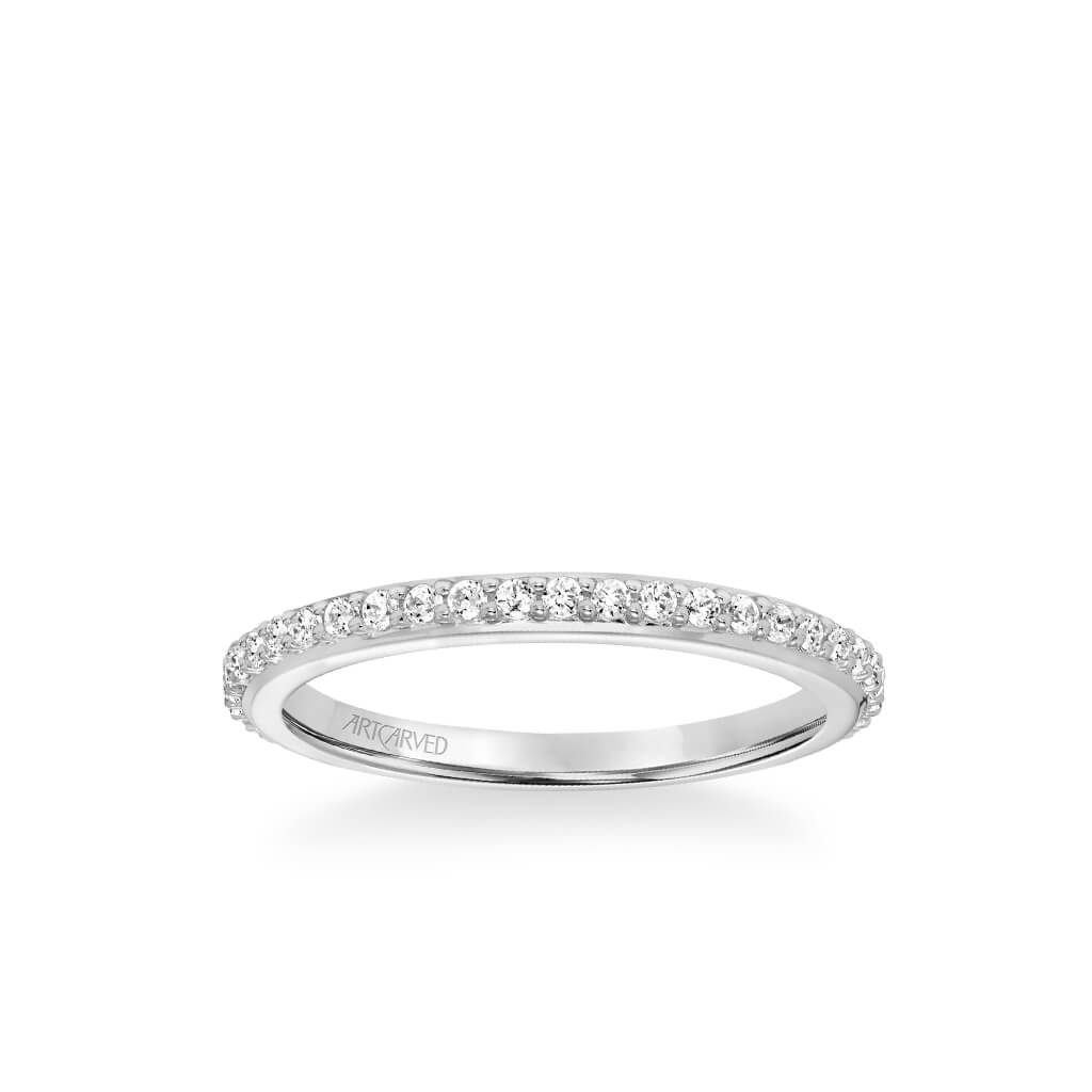 Evangeline Classic Diamond Wedding Band