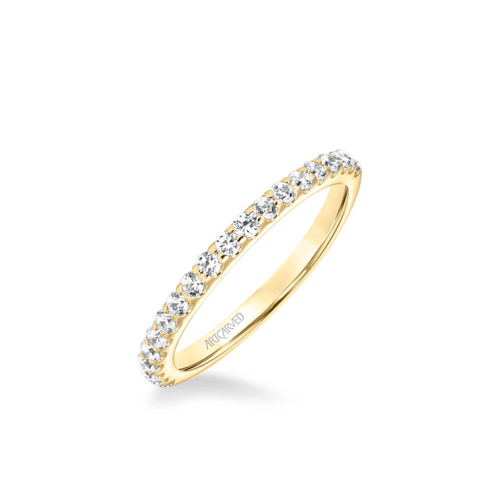 Lenore Classic Diamond Wedding Band