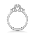 Clio Classic Three Stone Diamond Engagement Ring