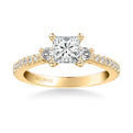 Jill Classic Three Stone Diamond Engagement Ring