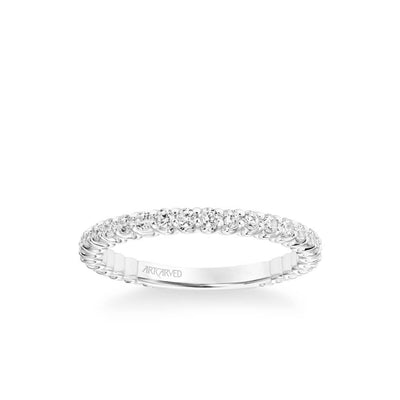 Arabelle Classic Diamond Wedding Band