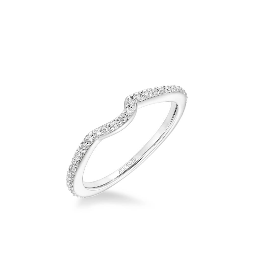 Zola Contemporary Diamond Wedding Band