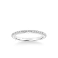 Gray Contemporary Diamond Wedding Band