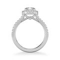 Tori Classic Cushion Halo Diamond Engagement Ring