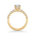 Faye Classic Side Stone Diamond Engagement Ring