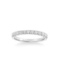 Faye Classic Diamond Wedding Band