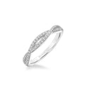 Kendra Contemporary Open Diamond Twist Wedding Band