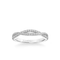 Kendra Contemporary Open Diamond Twist Wedding Band