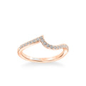 Sierra Contemporary Diamond Curve Wedding Band