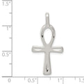 Sterling Silver Ankh Cross Pendant