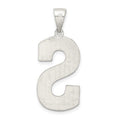 Sterling Silver Letter S Initial Pendant