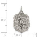 Sterling Silver St. Michael Badge Medal