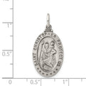 Sterling Silver St. Christopher Medal