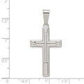 Sterling Silver Polished Cross Pendant