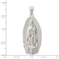 Sterling Silver Polished Religious Pendant