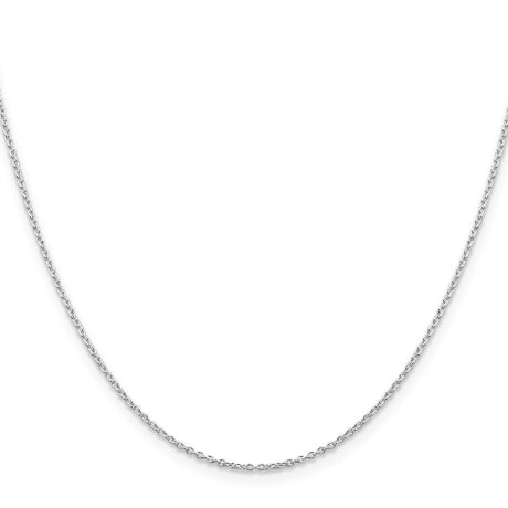 Sterling Silver 1.25mm Cable Chain