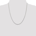 Sterling Silver 1.5mm Diamond-cut Rope Chain