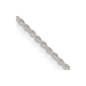 Sterling Silver 1.3mm Solid Rope Chain