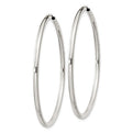 Sterling Silver 2mm Hoop Earrings