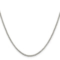 Sterling Silver 2mm Rolo Chain