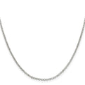 Sterling Silver 2mm Rolo Chain