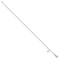 Sterling Silver Heart Dangle Anklet