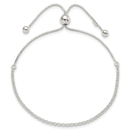 Sterling Silver Adjustable Bracelet