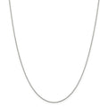 Sterling Silver 1.25mm Beaded Chain