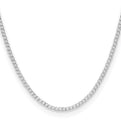 Sterling Silver 3.0mm Open D/C Curb Chain