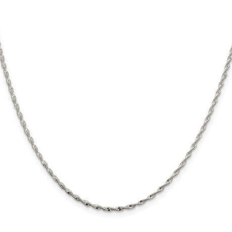 Sterling Silver 1.65mm Twisted Herringbone Chain