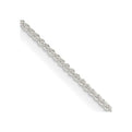 Sterling Silver 1mm Round Spiga Chain