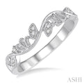 1/20 Ctw Round Diamond Wedding Band in 14K White Gold