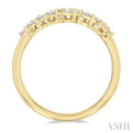 1/4 ctw Scatter Baguette Cut Diamond Fashion Ring in 14K Yellow Gold