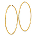 14K Endless Hoop Earrings