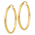 14k Polished Hoop Earring