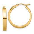 14k Polished Hoop Earring