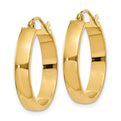 14k Polished Hoop Earring