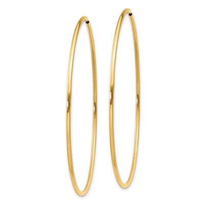 14k 1.25mm Endless Hoop Earring