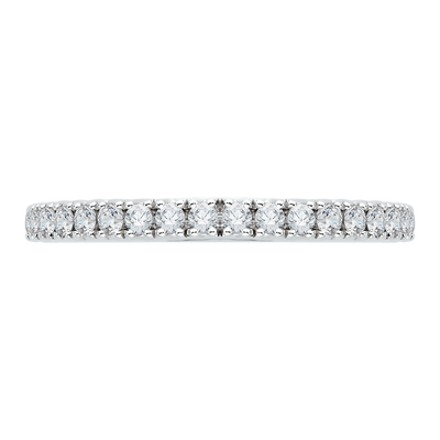 Diamond Wedding Band in 14K White Gold