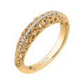 Round Diamond Wedding Band in 14K Yellow Gold