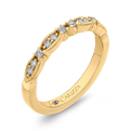 Round Diamond Wedding Band in 14K Yellow Gold